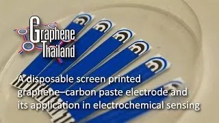 GT: A disposable screen printed GCP electrode and its application in electrochemical sensing