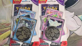 Baxcalibur & Togekiss Temporal Forces Premium Checklane Blister Pack Opening