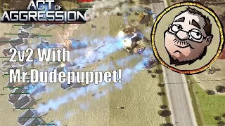 Act Of Aggression Multiplayer Gameplay - 2v2 with Mr.Dudepuppet!