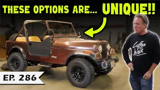 JEEP DAY! VERY UNUSUALLY OPTIONED LOCAL 1983 JEEP CJ-7!!