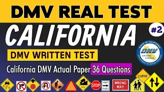 California DMV Senior Written Test 2023 | California DMV Practice Test 2023 #californiadmvtest