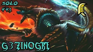 ┌MHXX/MHGU┘ G3★ - Zinogre || 4'41 - Striker Greatsword