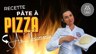 La recette de la pâte à PIZZA au THERMOMIX  élaborée par une pizzaiola  Championne de France 🏆