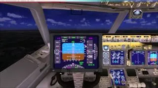 [FSX] обучаюсь GPS навигатор, подход, посадка по ИЛС