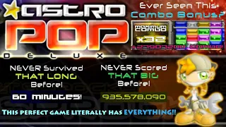OVER AN HOUR OF SURVIVAL in AstroPop (61:53) - Crazy World Record Attempt! ×32 Combo! (Sprocket)