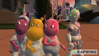 The Backyardigans Robot Rampage: Falling Down Like Dominoes (Fast, Slow & Normal)