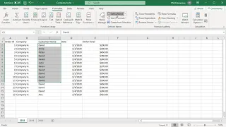 How to Create Named Range in Excel - Office 365