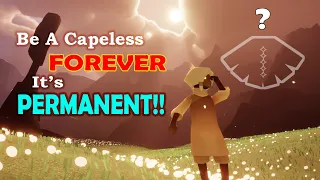 Tutorial How To Be A Capeless Permanently - Sky Children of The Light || SKY COTL