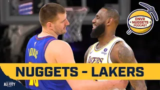 Early impressions of the Nuggets vs Lakers NBA playoff matchup