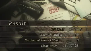 【Resident Evil 4】New Game Pro Speedrun - 01:27'46 (IGT) / 01:23'38 (LRT)