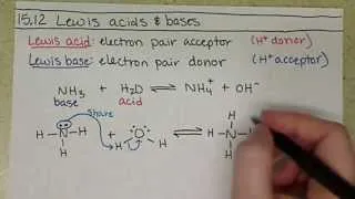 Chem163 Lewis Acids and Bases (15.12)