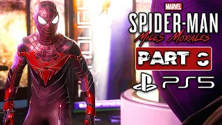 MARVEL'S SPIDER-MAN MILES MORALES PART 8 GAMEPLAY WALKTHROUGH 60FPS