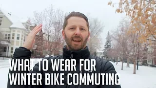 What to Wear for Winter Bike Commuting | Athletic Wear vs Casual Wear