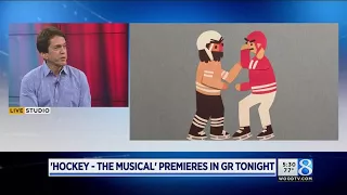 Albom in GR for 'Hockey - The Musical' premiere