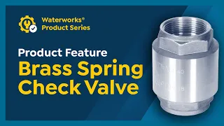 Brass Spring Check Valve Specifications