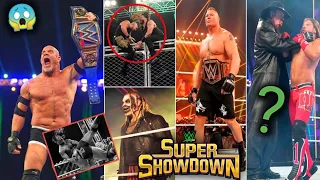 WWE super showdown 2020 full highlights । All matches results wwe ssd 2020 । WWE Bong Store ।