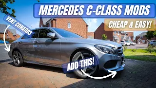 CHEAP AND EASY MODS | Mercedes C Class (W205) | Front Splitter