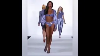 Naomi Campbell Does The #wantitall Fashion Show Challenge