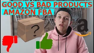 Examples of GOOD and BAD Amazon FBA Products!!