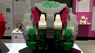 First look at Bricktionary: The Interactive LEGO® brick Exhibition at HOTA