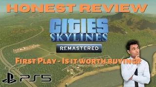 Cities Skylines Remastered Honest Review! #ps5 #citiesskylines #citiesskylinesremastered