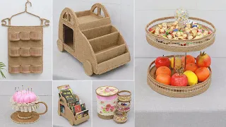 5 Jute Craft Ideas at Home | Handmade Jute Craft Ideas  2022