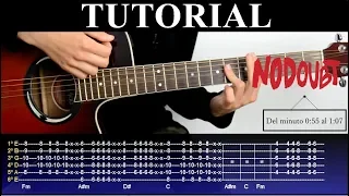 Cómo tocar Don't speak de No doubt (Tutorial de Guitarra) / How to play