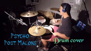 Psycho || Post Malone || Drum Cover || Luke Conder Drums