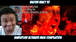 Buster Reaction to Markiplier Ultimate Rage Compilation