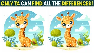 Spot the Difference: Only 1% Can Find All the Differences!