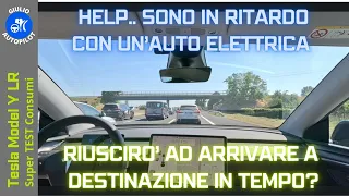 Aiuto! Moglie in ritardo e ho un auto elettrica! Viaggio spedito Bologna-Rimini con Tesla Model Y LR