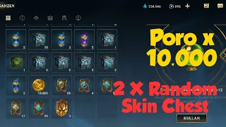 Wild Rift to get 10k energy Poro Store Skin Chest