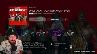 WWE 2k23 How to download REVEL WITH WYATT dlc pack on PS/XBOX
