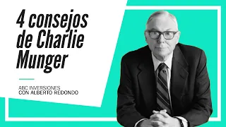 Los 4 CONSEJOS de Charlie Munger - ABC Inversiones