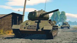 War Thunder - ВСЕ Т-34 В ОДНОМ СТРИМЕ