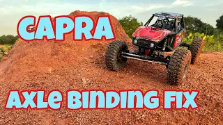 Axial Capra: How i fix the axle binding(ring and pinion gear stucked) Diy Shim