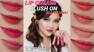 REVLON CLOUD BLOTTED LIP COLOR SWATCHES DI KULIT KUNING LANGSAT