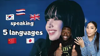 BLACKPINK lisa being a language genius REACTION