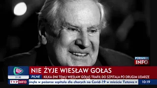 Franciszek Pieczka wspomina Wiesława Gołasa