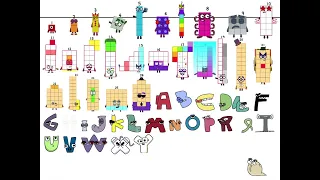 NEW NUMBERBLOCKS AND ALPHABET LORE - THE ULTIMATE MASH-UP