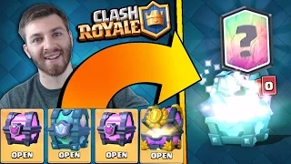 LEGENDARY FROM LEGENDARY CHEST!! WOAHH! Clash Royale Big Legendary Chest Opening