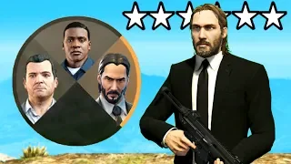 10 STERNE in GTA 5 als JOHN WICK!!