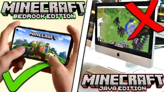 Why Minecraft Bedrock Edition Is BETTER Than Java Edition!