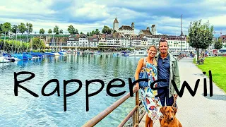 Rapperswil (Schweiz/Switzerland) - die Rosenstadt am Zürichsee