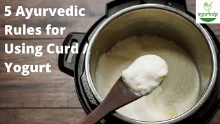 Can We Eat Curd or Yogurt at Night ?- Ayurveda Food Rules