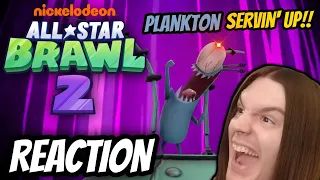 GEEKFREAK REACTS (Nick All-Star Brawl 2 Plankton Spotlight Showcase)