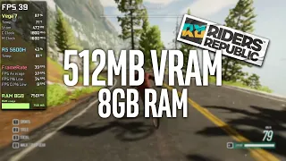 Riders Republic on 512MB VRAM & 8GB RAM