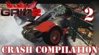GRID 2 - Crash Compilation #2 - Super Cars Special Edition