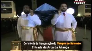 ENTRADA TRIUNFAL DA ARCA DA ALIANÇA AO VIVO NO TEMPLO