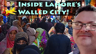 A Walking Tour of The Walled City of Lahore | Pakistan Travel Vlog
